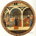 Plate of Nativity Berlin Tondo Christian Quattrocento Renaissance Masaccio